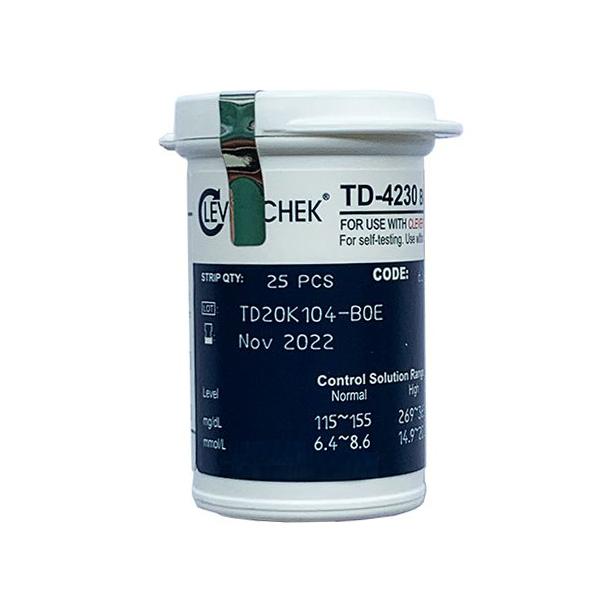 Que Thử Đường Huyết Clever Chek Td 4230 (H/25que)