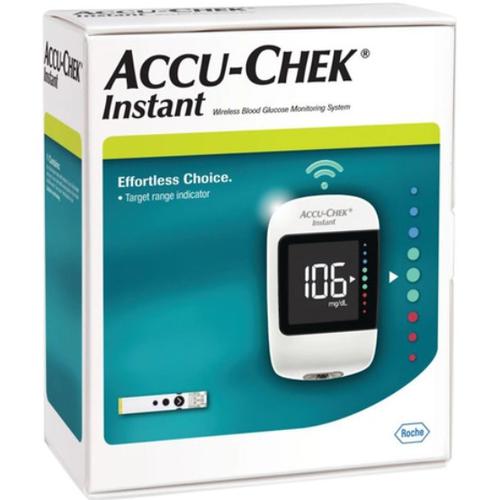 Máy Đo Đường Huyết Accu Chek Instant Roche (Bộ)