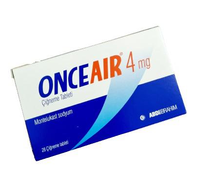  ONCEAIR  4mg (Montelukast) Abdi Ibrahim Turkey(H/28V) 