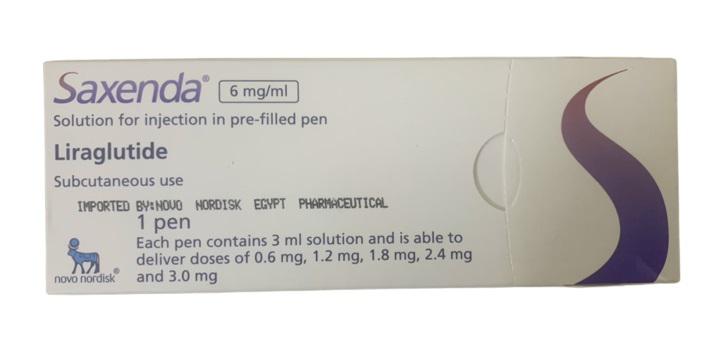 Saxenda 6mg/ml (Liraglutide) Novo Nordisk  (H/ 1 Bút)