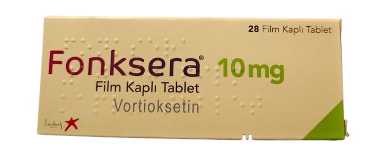 Fonksera 10mg (Vortioxetine) Lundbeck Turkey (H/28V)