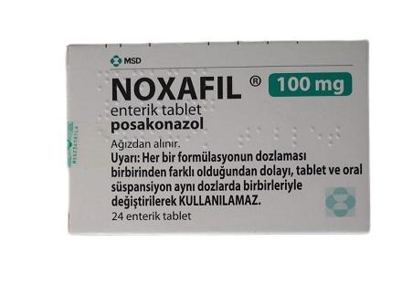 Noxafil 100mg (posaconazole) MSD (H/24v) TNK