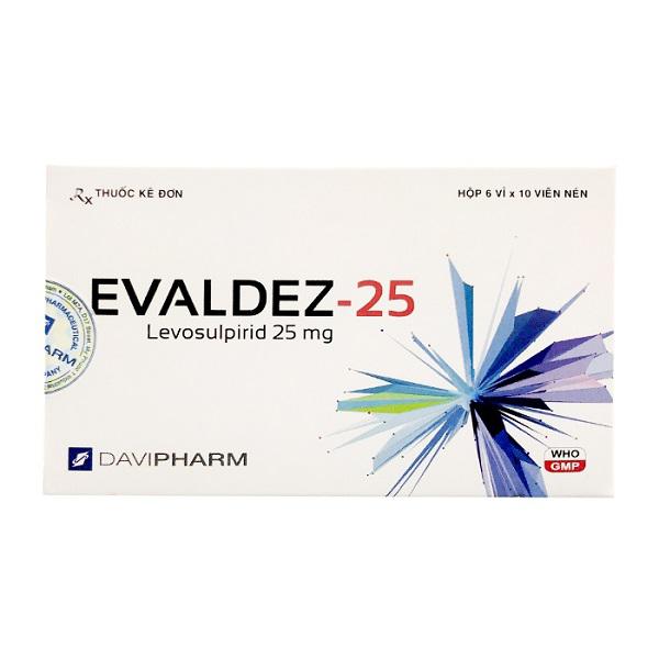 Evaldez 25mg (Levosulpirid) Davipharm (H/60v)