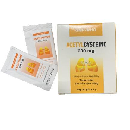Acetylcysteine 200mg Donaipharm (H/20g/1g)
