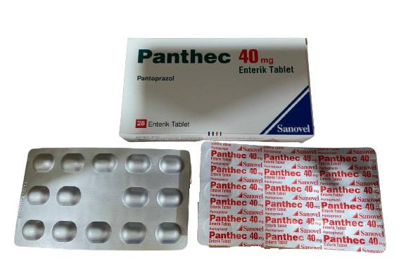 Panthec 40mg (Pantoprazol) Sanovel Turkey (H/28 V)
