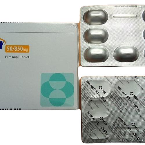  Janumet 50mg/850mg (Metformin, Sitagliptin) MSD Turkey  (H/56V)