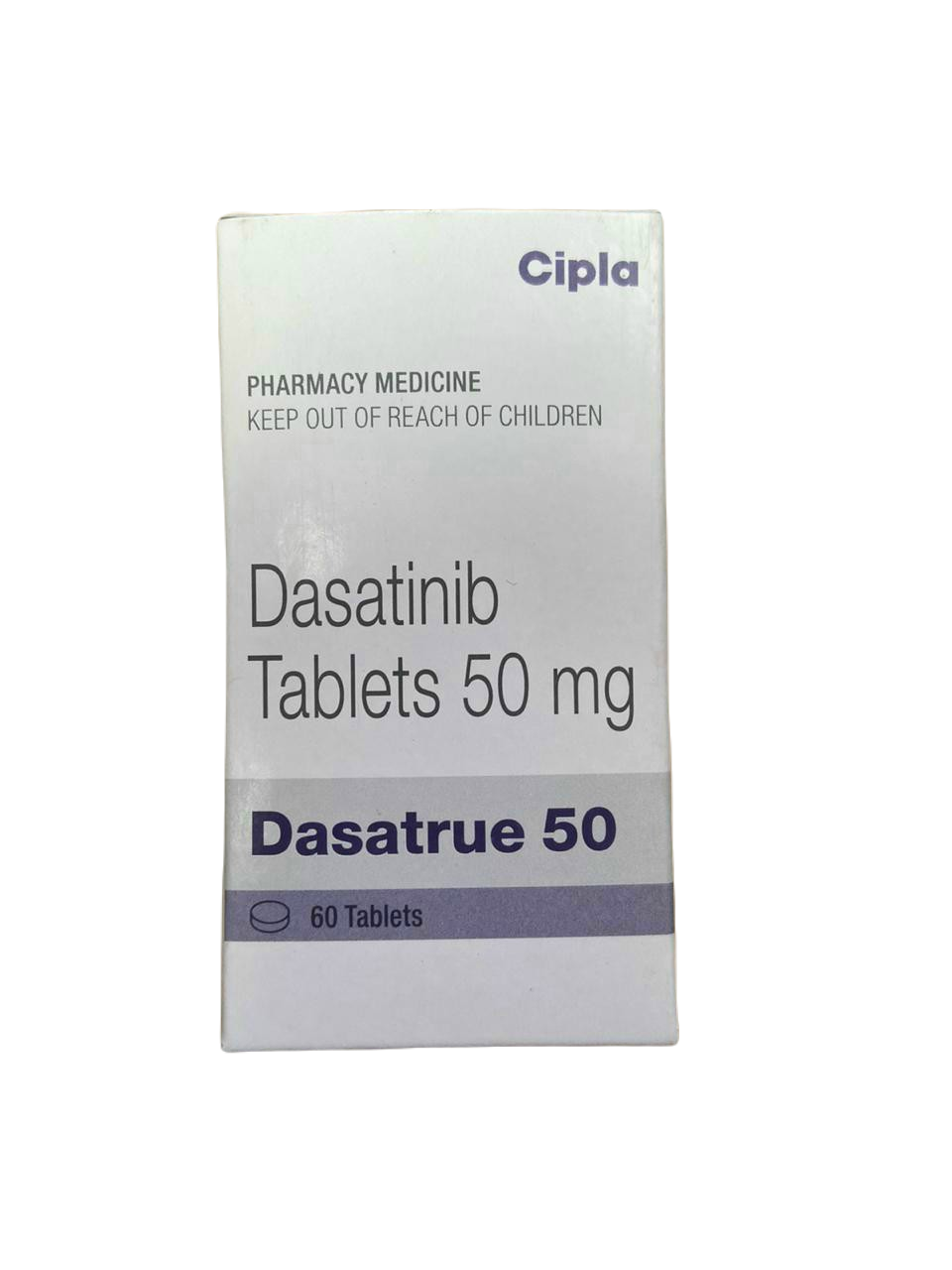 Dasatrue 50 (Dasatinib) Cipla (H/60v) INDIA