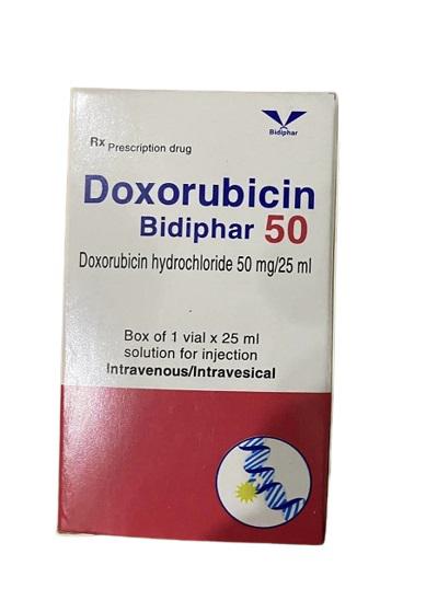 Doxorubicin 50 Bidiphar (H/ Lọ)