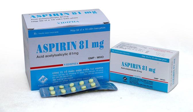 Aspirin 81mg Vidipha (H/100V)
