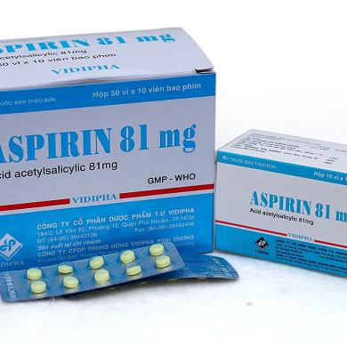 Aspirin 81mg Vidipha (H/100V)