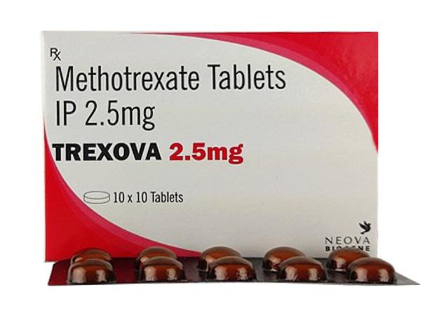 Trexova 2.5mg (Methotrexate) Tablets IP Neova Biogene (H/100v)