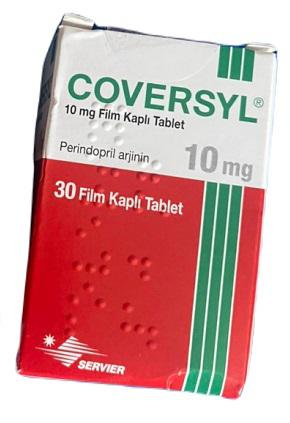 Coversyl 10mg (Perindopril) Servier Turkey (C/30V) 