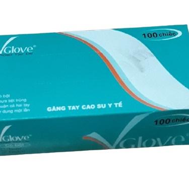 Găng Tay Vglove Có Bột Khải Hoàn (Size XS) (H/100c)