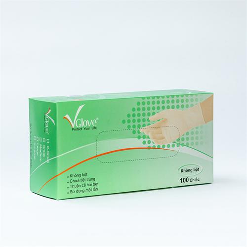 Găng Tay Vglove Không Bột Khải Hoàn (Size XL) (H/100c)
