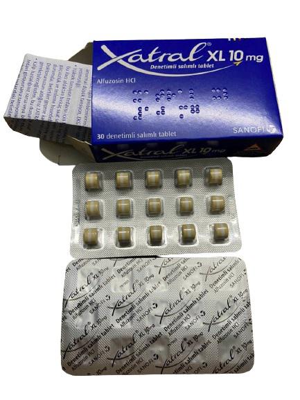 Xatral XL 10mg (Alfuzosin) Sanofi (H/30v) TNK _New