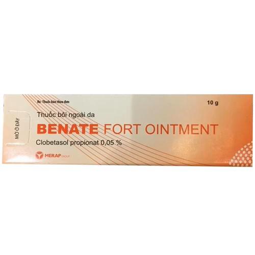 Benate Fort Ointmet 0,05% (Clobetason) Merap (Tuýp/5gr)