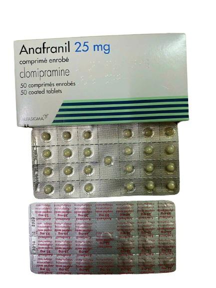Anafranil 25mg (Clomipramine) Alfasigma France (H/30V)