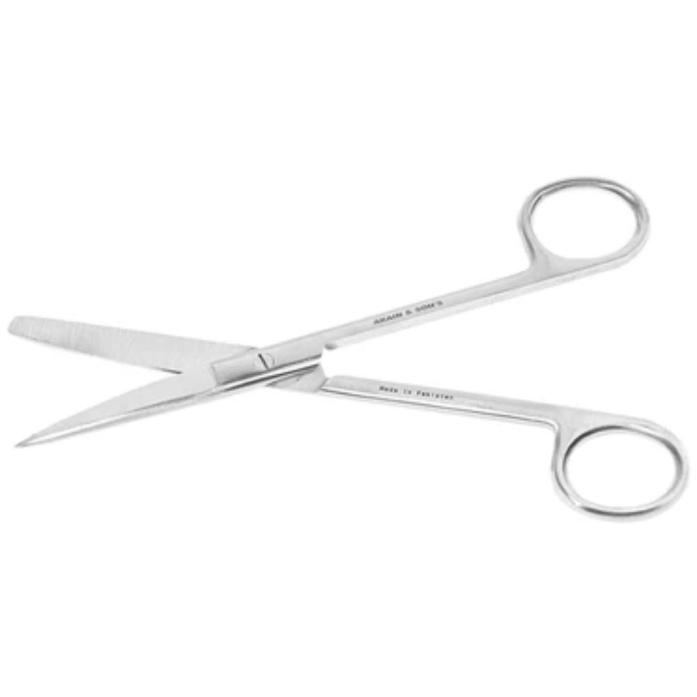 Kéo 14cm, thẳng, 1 tù 1 nhọn (cái)