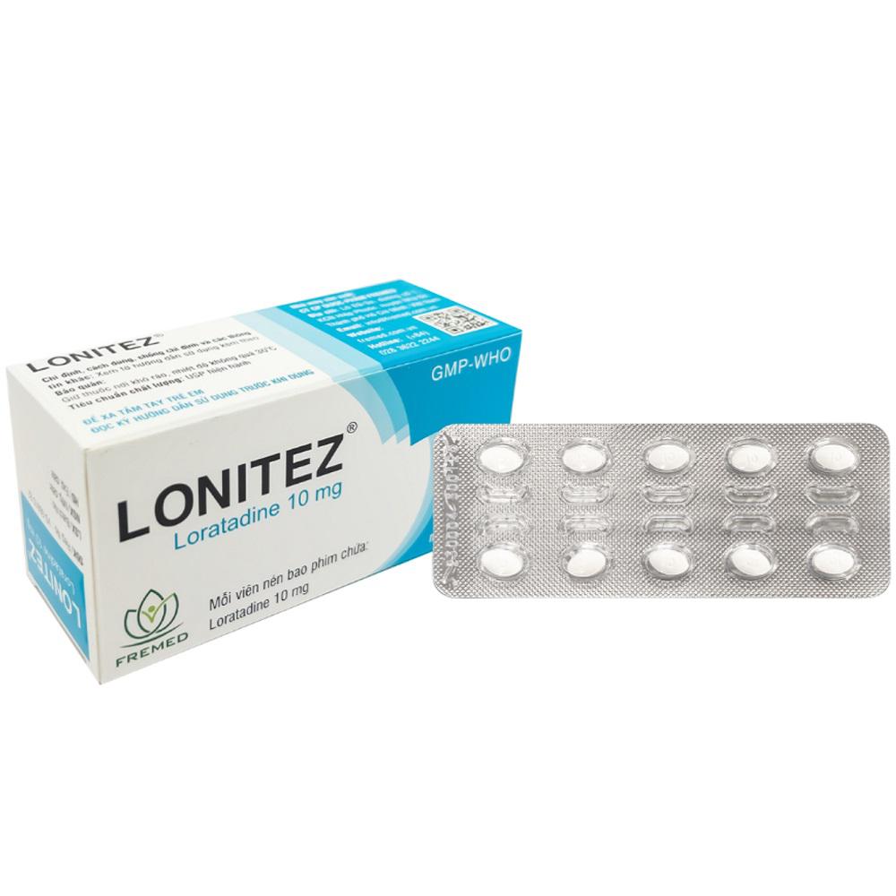 Lonitez 10mg (Loratadin) Glomed (H/100v)