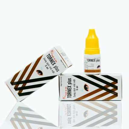 Tornex Plus (Tobramycin, Dexamethason) Quang Minh (Lốc/10chai/5ml)