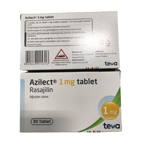 Azilect 1mg (Rasagiline) Teva Turkey (H/30V)