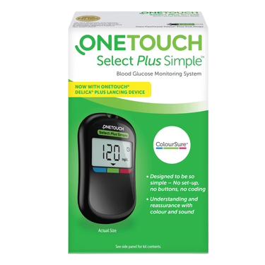 Máy Đo Đường Huyết One Touch Select Plus Simple Mg/Dl Johnson (H/1c)