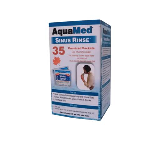 Muối rửa mũi Aquamed (hộp)