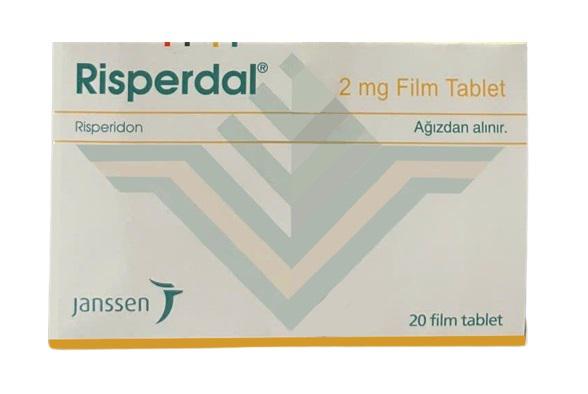 Risperdal 2mg (Risperidone) Janssen Turkey (H/20V)