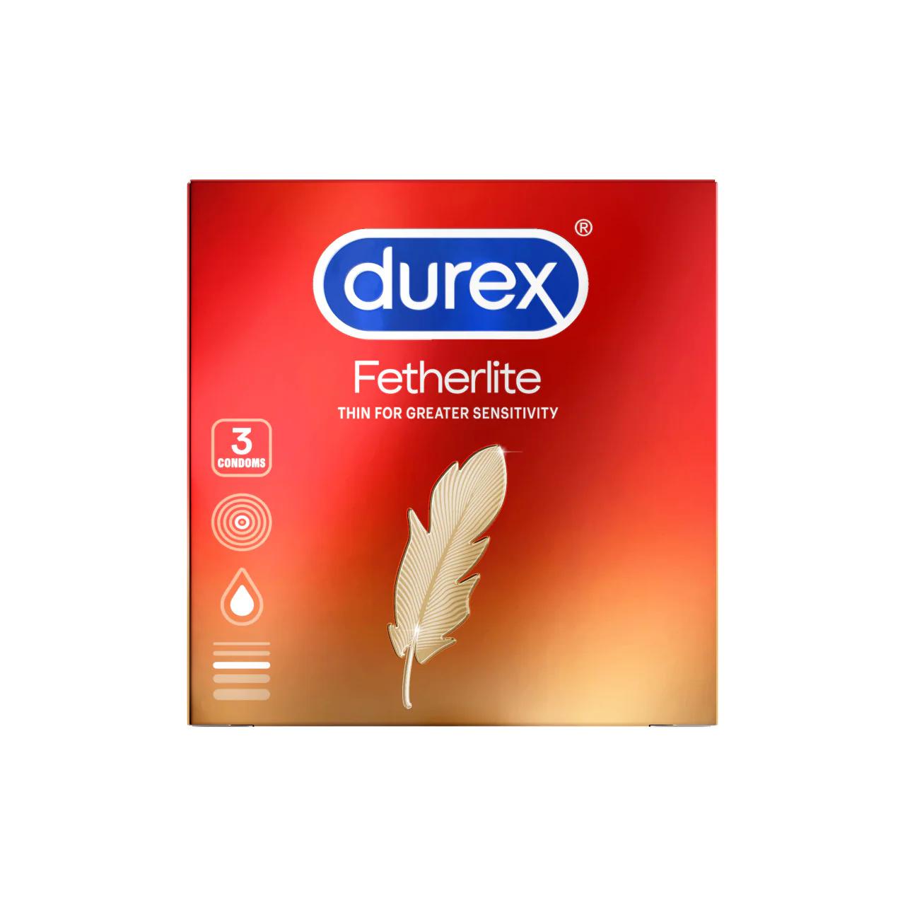 Bao Cao Su Durex Fetherlite (H/3c) (Lông Gà Đỏ)