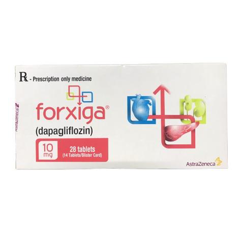 Forxiga 10mg Dapagliflozin Astrazeneca (h/28v) CTY