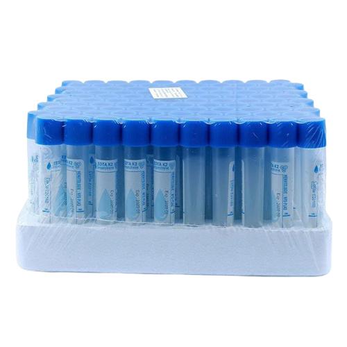 Ống nghiệm Edta 2ml xanh dương - mous thấp (lốc)