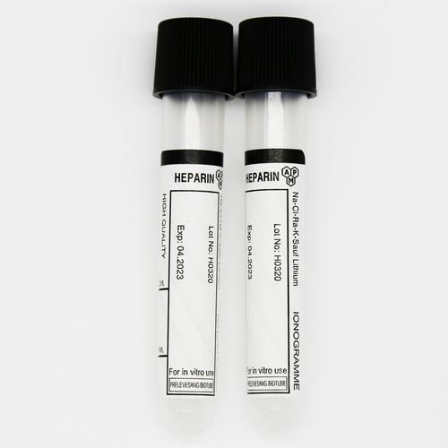 Ống nghiệm Heparin 2ml (đen) MPV (lốc)