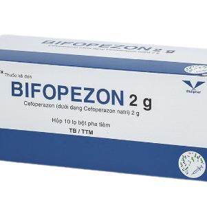 Bifopezon 2g (Cefoperazon) Bidiphar  (H/10 Lọ)