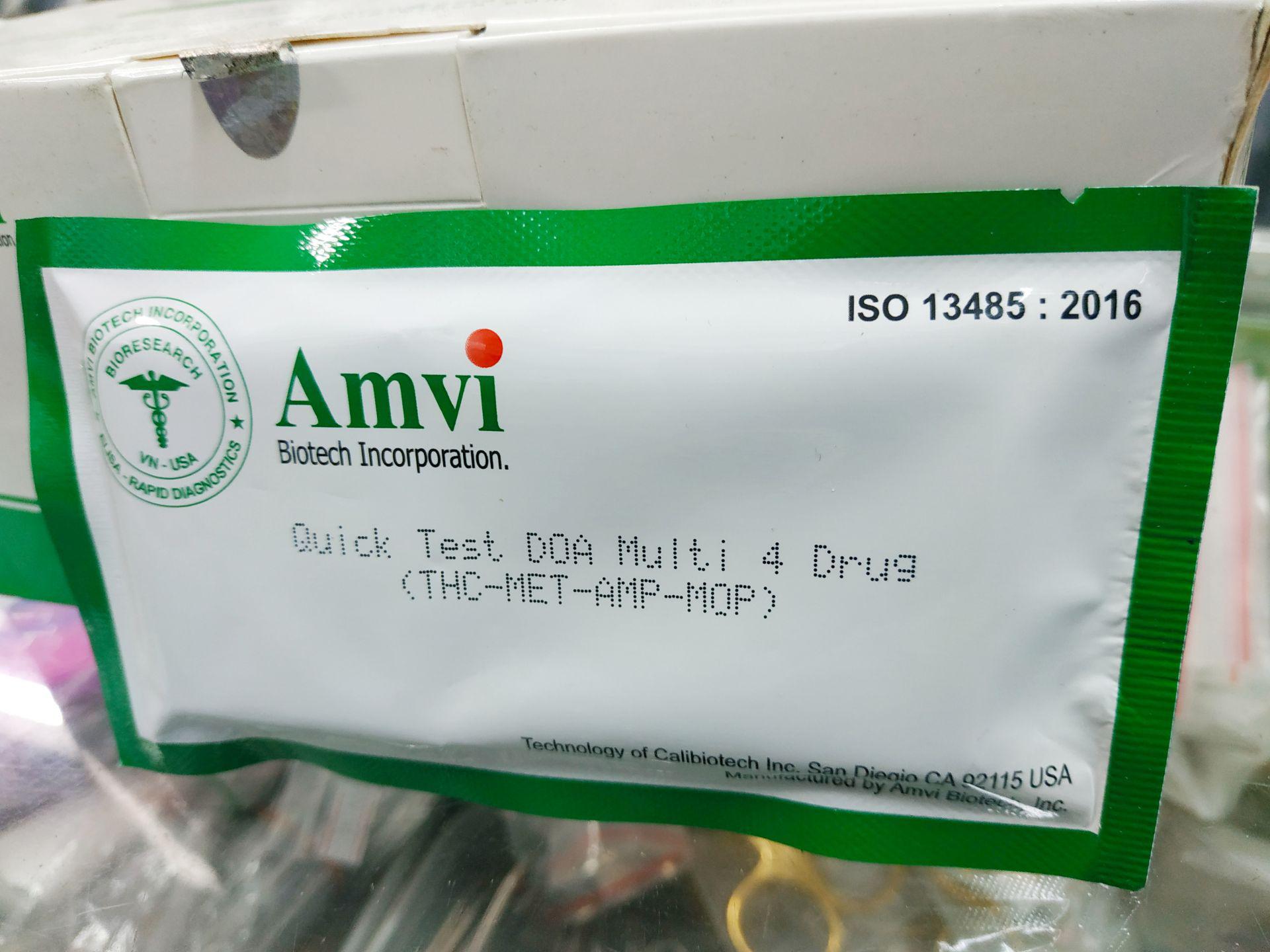 Que Thử Ma Túy Tổng Hợp 4 Chân Amvi (h/15test)