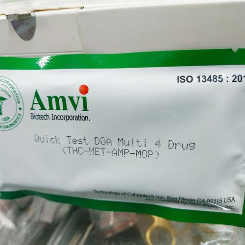 Que Thử Ma Túy Tổng Hợp 4 Chân Amvi (h/15test)