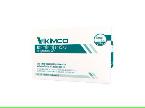 Bơm Tiêm 3ml/cc Vikimco Pharimexco (H/100c)