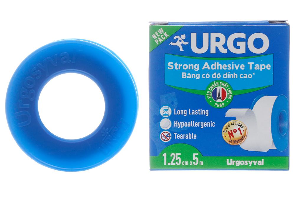 Băng keo lụa có độ dính cao Urgosyval 1.25cm x 5m (l/18 cuộn)