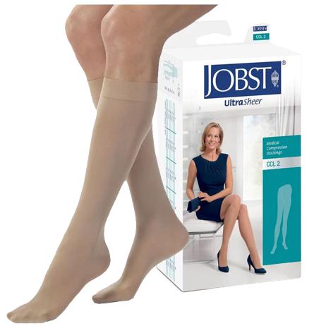 Vớ y khoa gối Jobst Ultrasheer Mỹ (đôi)
