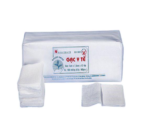 Gạc cây 5 x 7.5 Bảo thạch (gói)