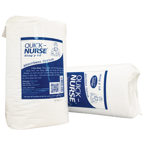 Bông gòn Quick Nurse (bịch/500gr)