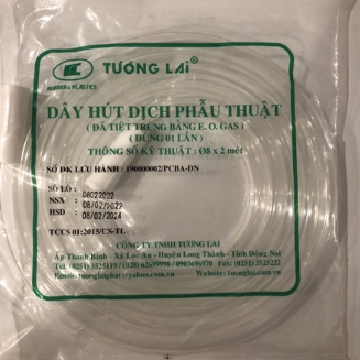 Dây hút dịch phẩu thuật Tương Lai (sợi)