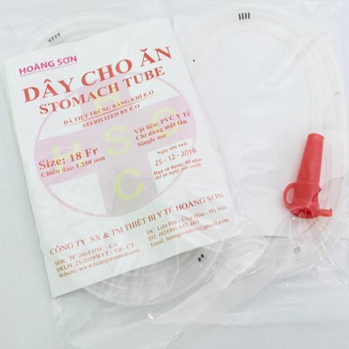 Dây cho ăn có nắp Hoàng Sơn size 14fr (bịch)