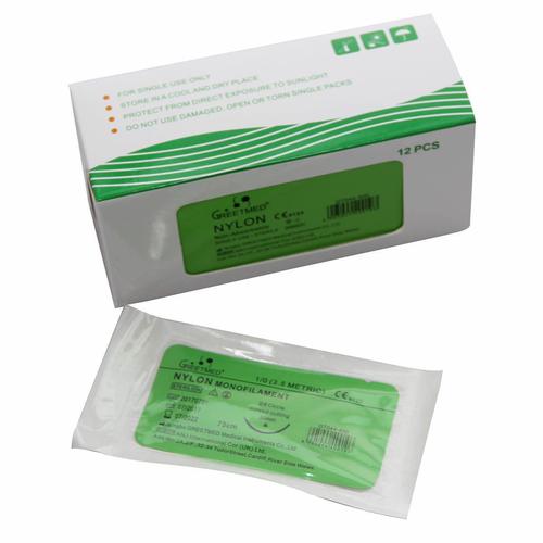 Chỉ phẫu thuật không tiêu Greetmed Nylon số 1/0 (hộp)