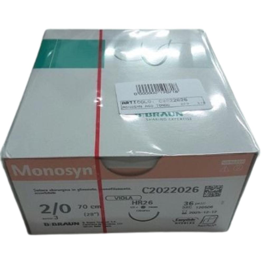 Chỉ phẫu thuật Monosyn 1/0 Kim tròn (tép)