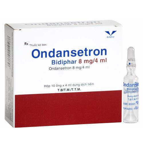 Ondansetron Bidiphar 8mg/4ml (Hộp/10 ống)