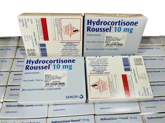 Hydrocortison Roussel 10mg Sanofi Morocco(H/25V)