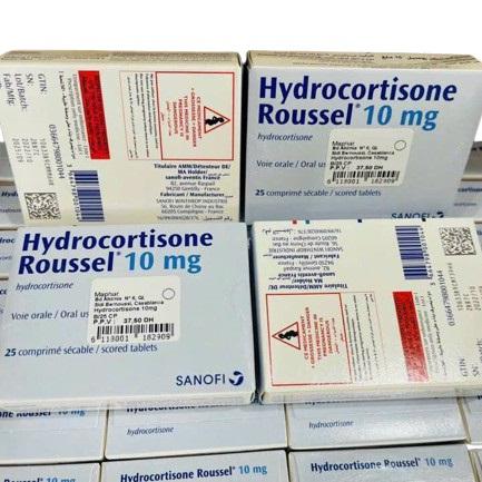 Hydrocortison Roussel 10mg Sanofi Morocco(H/25V)