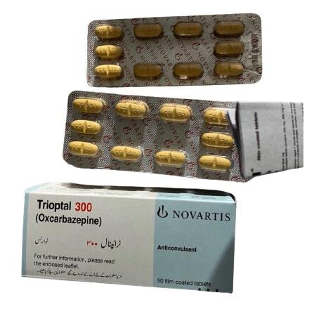 Trioptal 300mg (Oxcarbazepine) Novartist Egypt (H/50v) 