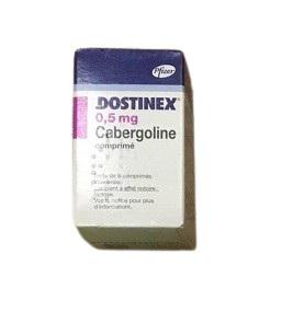 Dostinex 0.5 mg (Cabergoline) Pfizer (H/8V) PHÁP