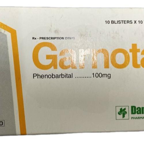 Garnotal 100mg (Phenobarbital) Danapha (H/100 Viên)
